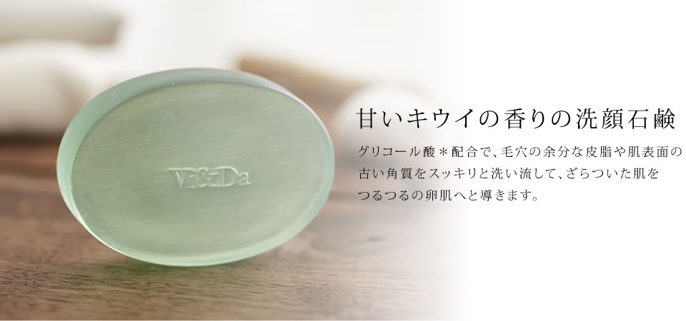 Vida Quiter(ヴィダケタル)AHA4% Herbish(グリコール酸 キウイ) 80g